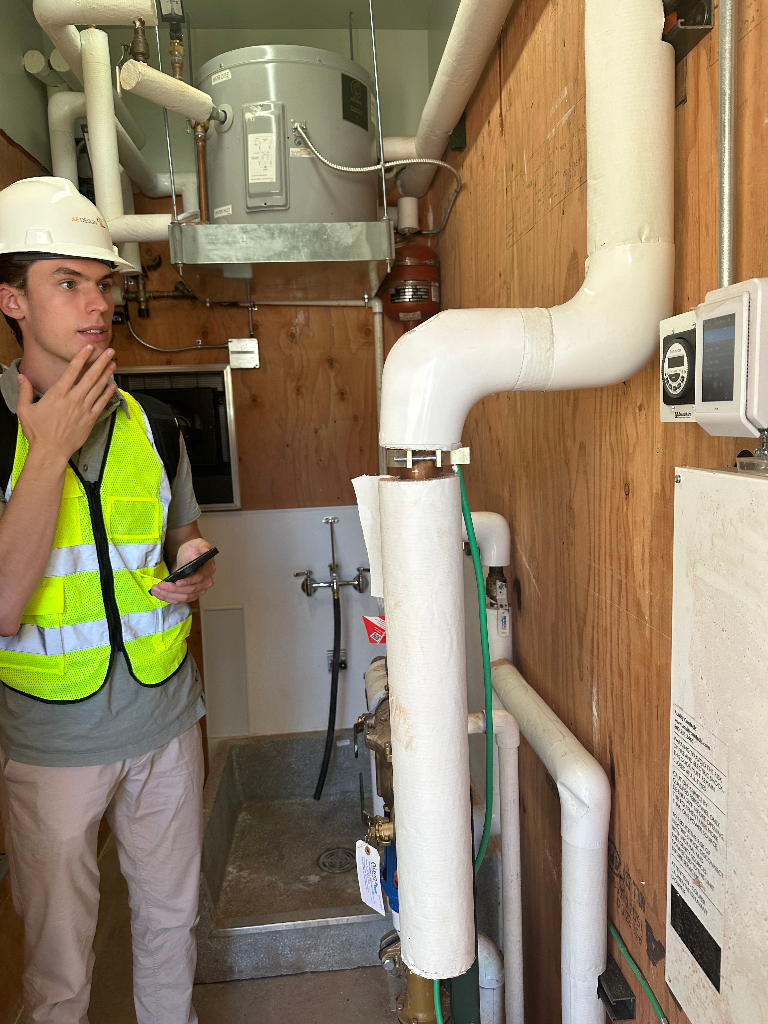 Joseh at a jobsite
